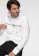 Tommy hilfiger hoodie met biologisch katoen white
