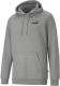 Puma hoodie met logo grijs melange