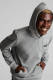 Puma hoodie met logo grijs melange