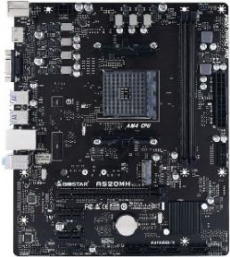 Biostar A520MH moederbord micro ATX AMD A520