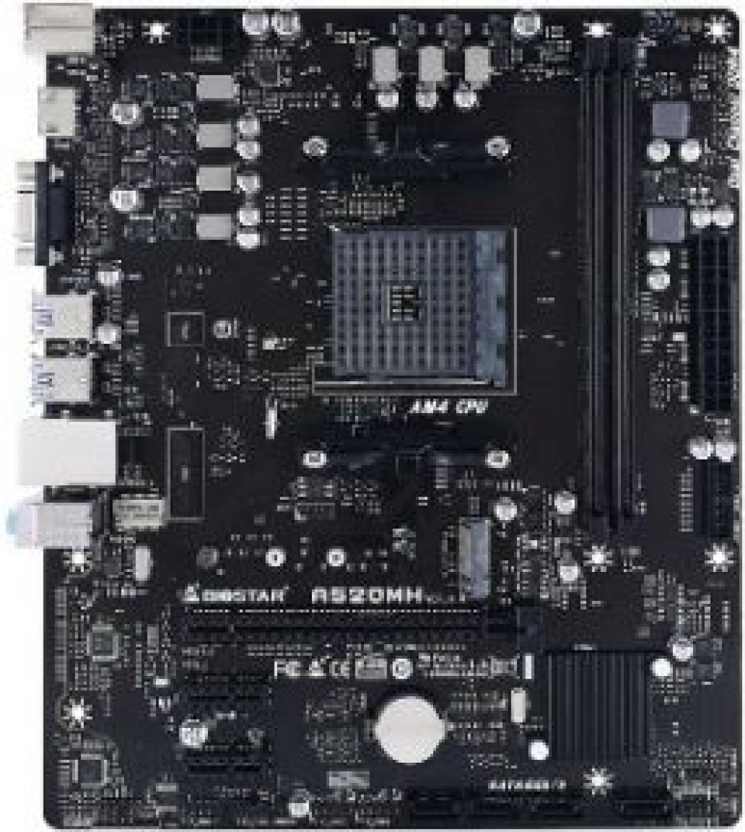 Biostar A520MH moederbord micro ATX AMD A520