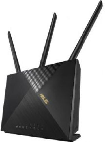 Asus 4G-AX56 draadloze router Gigabit Ethernet Dual-band (2.4 GHz / 5 GHz) 3G Zwart