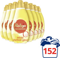 Robijn Klein & Krachtig Collections Zwitsal Color Vloeibaar Wasmiddel - 8 stuks