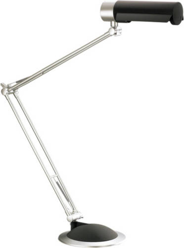 Merkloos Bureaulamp Alco Dulux 20w 220v Draaibare Voet Zwart