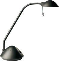 Merkloos Bureaulamp Alco Halogeen G4 230/12v, 20w, Zwart