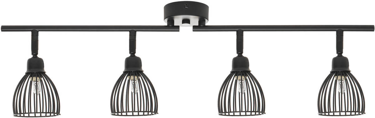 Beliani Golok - Plafondlamp-zwart-metaal