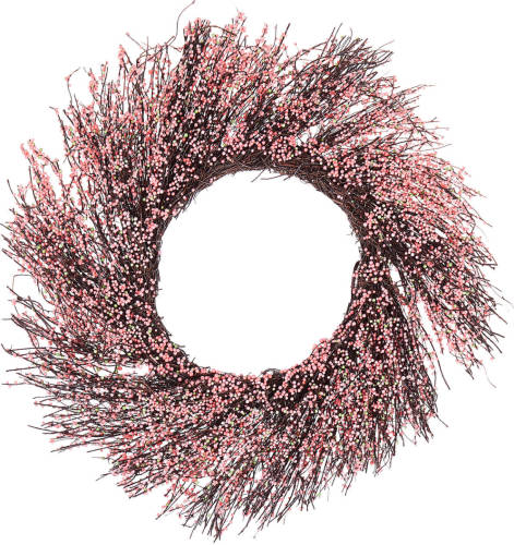 Beliani Galletas - Krans-roze-synthetisch Materiaal