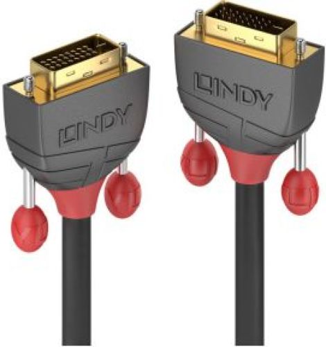 LINDY 36222 2m DVI-D DVI-D Zwart DVI kabel