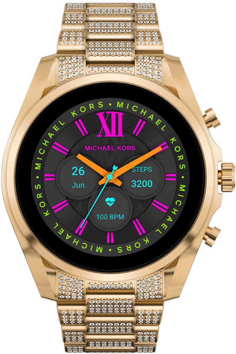 Michael Kors Gen 6 Bradshaw Display Smartwatch MKT5136 goud