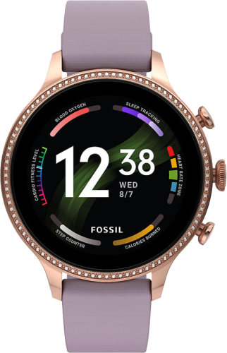 Fossil Gen 6 Display Smartwatch FTW6080 rosé