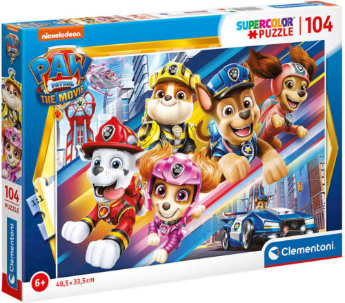 Paw patrol The Movie legpuzzel 104 stukjes