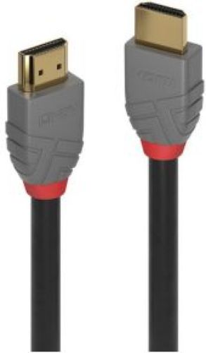 LINDY 36961 0.5m HDMI Type A (Standard) HDMI Type A (Standard) Zwart, Grijs HDMI kabel