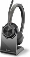 Poly Voyager 4320 UC Headset Hoofdband USB Type-C Bluetooth Oplaadhouder Zwart
