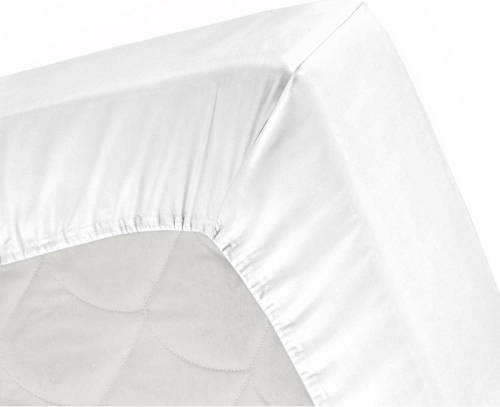 Cinderella jersey splithoeslaken topmatras wit