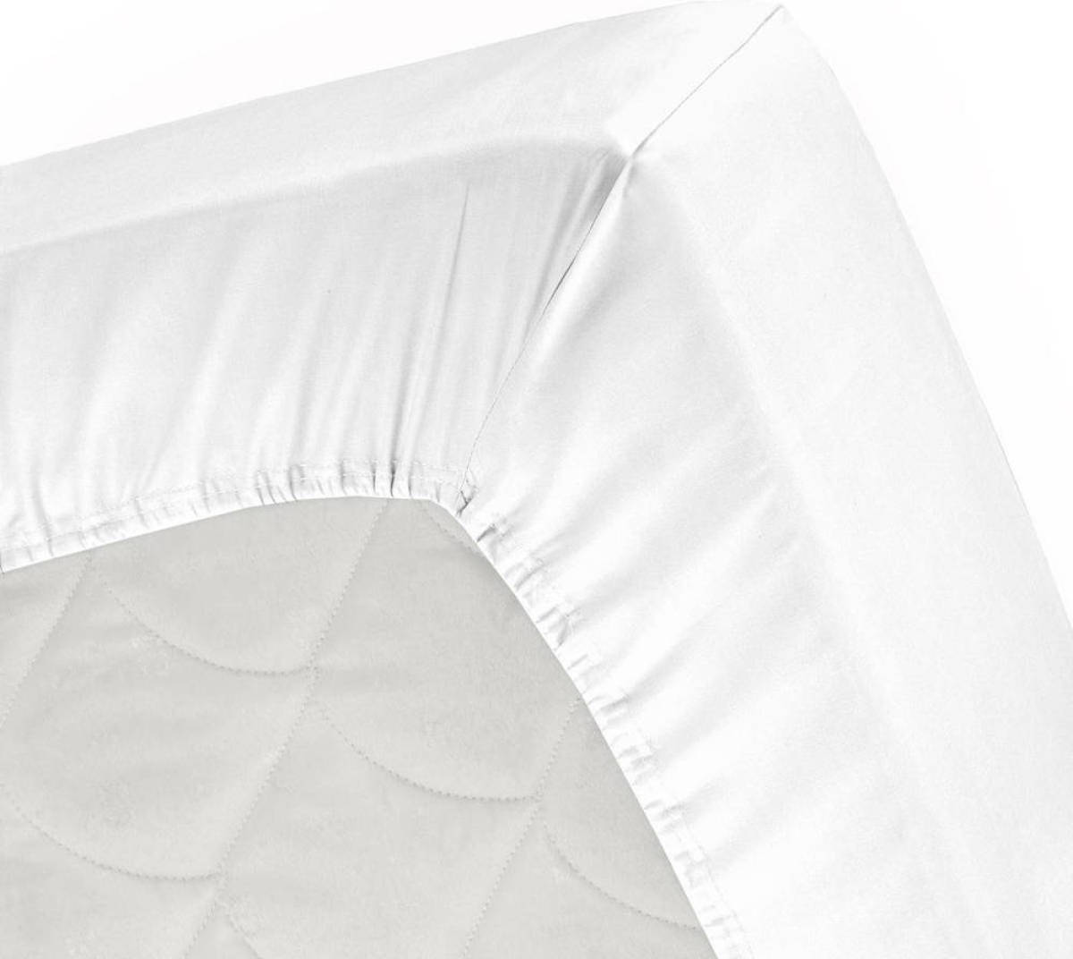 Cinderella jersey hoeslaken topmatras wit