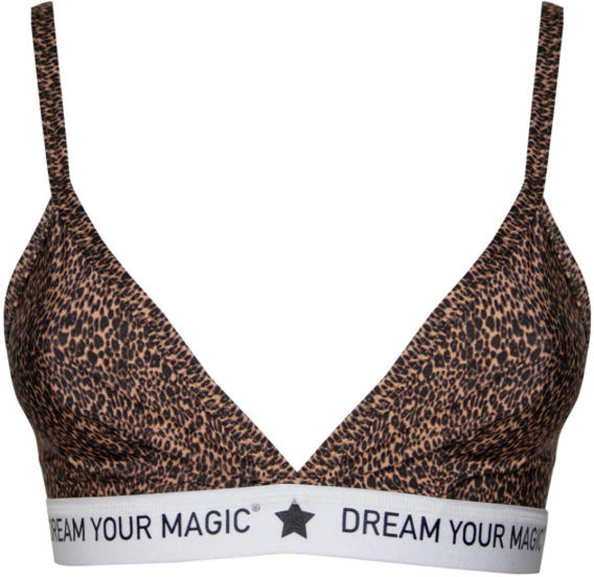 MAGIC Bodyfashion bralette Dream Your MAGIC bruin/zwart