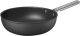 SMEG Wokpan 30 cm Zwart