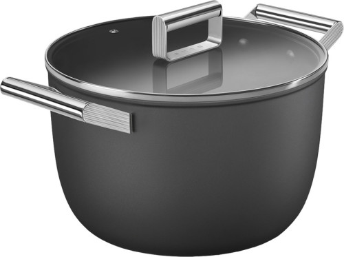 SMEG Kookpan 26 cm Zwart