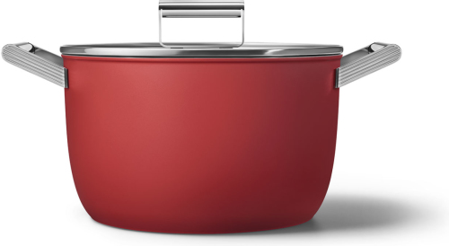 SMEG Kookpan 26 cm Rood