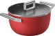 SMEG Kookpan 24 cm Rood