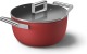 SMEG Kookpan 24 cm Rood