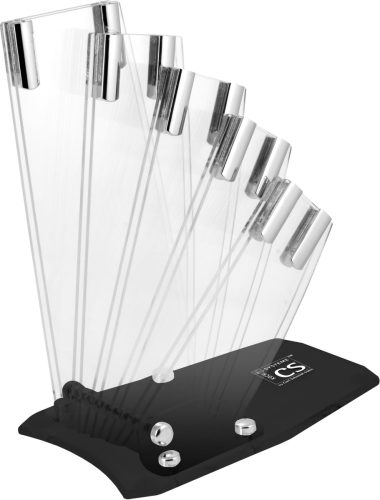 CS Koch-Systeme messenblok gemaakt van transparant acryl (1-delig)