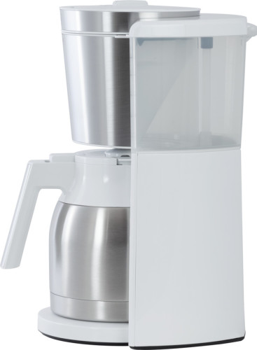Melitta filterkoffieapparaat Look IV Therm Timer 1011-15 wit/edelstaal, 1,1 l