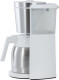 Melitta filterkoffieapparaat Look IV Therm Timer 1011-15 wit/edelstaal, 1,1 l