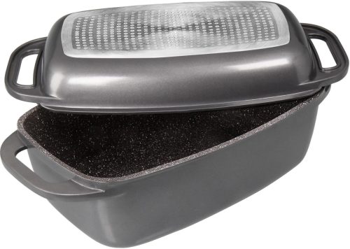 Stoneline braadpan met gegoten aluminium deksel (1-delig)