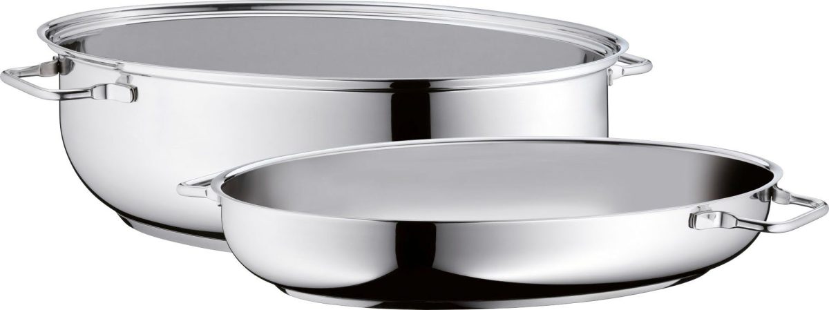 WMF braadpan Deksel als voor inductie geschikte bakpan te gebruiken, 8,5 liter (1-delig)