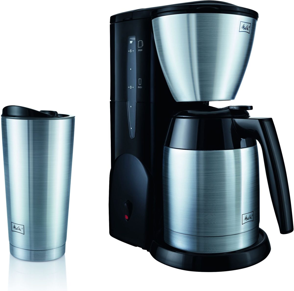 Melitta filterkoffieapparaat Single5® Therm M728, 0,62 l, met roestvrijstalen thermobeker