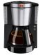 Melitta filterkoffieapparaat Look DeLuxe 1011-06, 1,25 l, met glazen kan in zwart-edelstaal