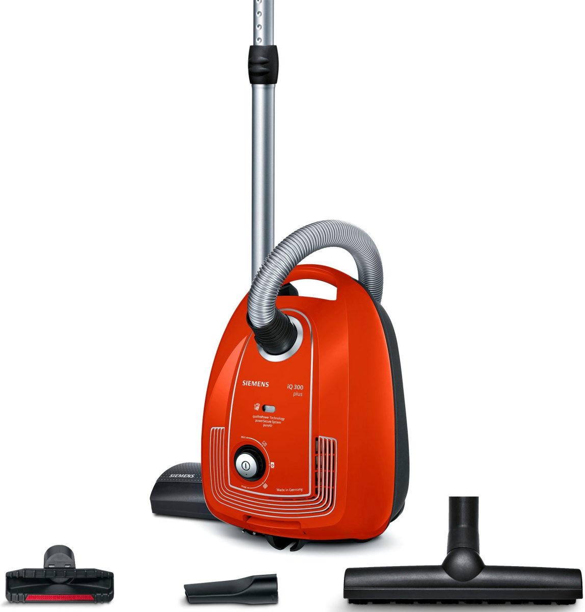 Siemens stofzuiger Plus Limited Edition iQ300 VSP3AAAA, rood, Zuigmond voor parket, vloerkleed, tegels