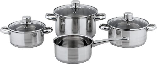 CS Koch-Systeme pannenset BELM met glazen deksel (set, 7-delig)