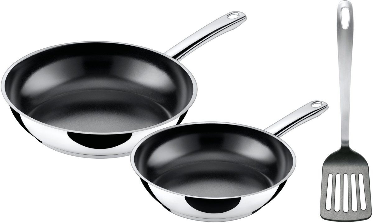 Silit pannenset Talis Edelstalen pan met keramische coating (3-delig)