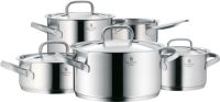 WMF pannenset Gourmet Plus geschikt voor inductie (set, 5-delig)