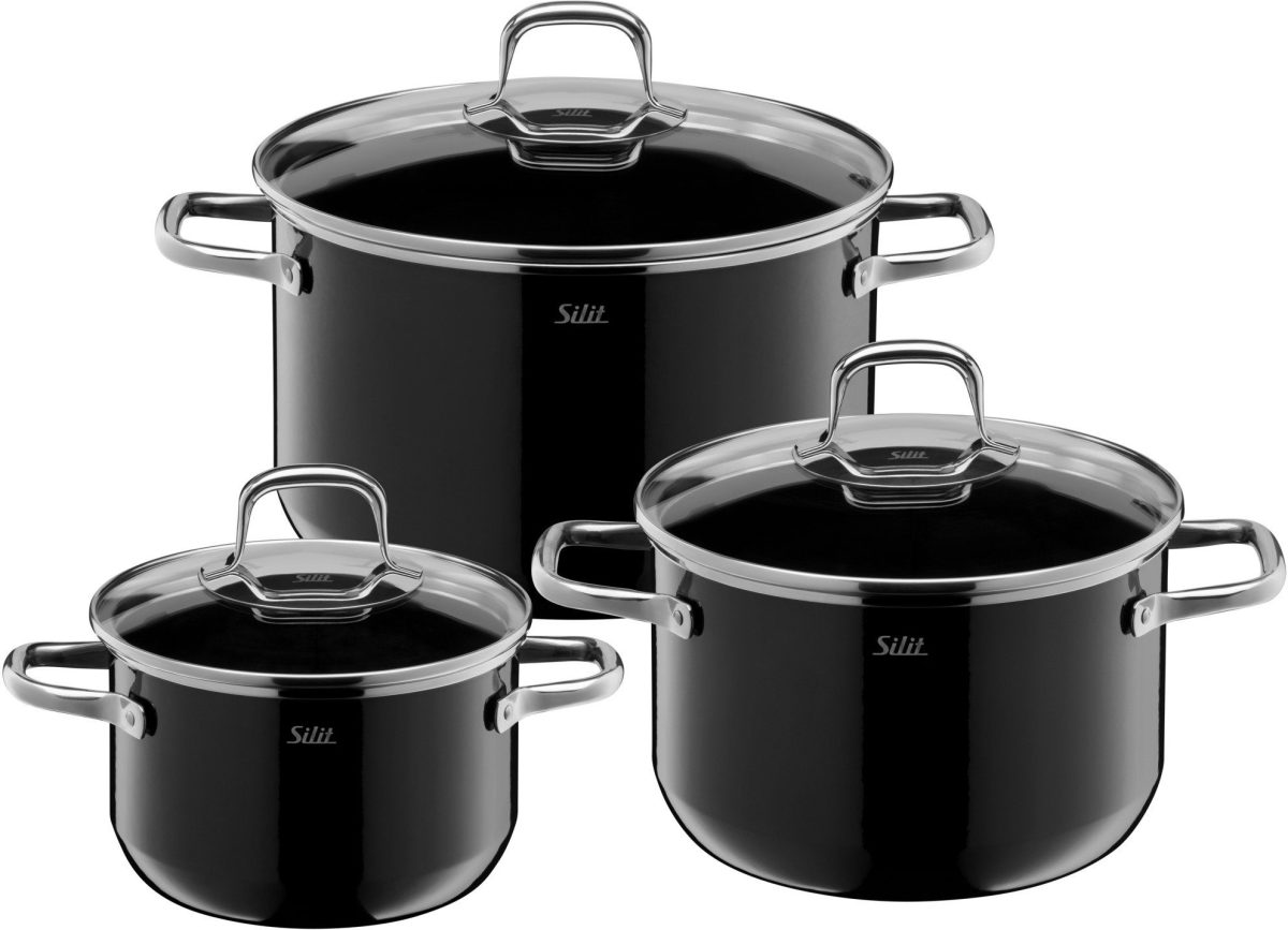 Silit pannenset Elegance Line geschikt voor inductie (set, 3-delig)