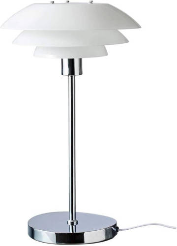 Dyberg Larsen Tafellamp Dl31 Opal E27 Led 31 X 50 Cm 25 W Wit