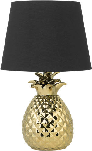 Beliani Pineapple - Tafellamp-goud-keramiek