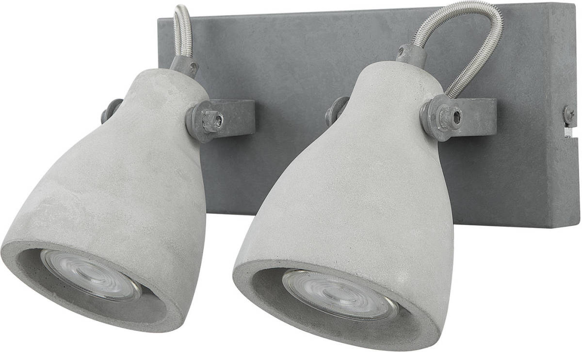 Beliani Mistago Ii - Wandlamp-grijs-beton