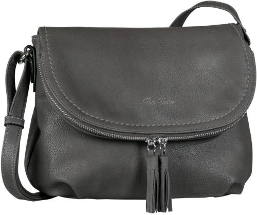 Tom tailor schoudertas LARY crossbody bag met modieuze kwasten aan de rits