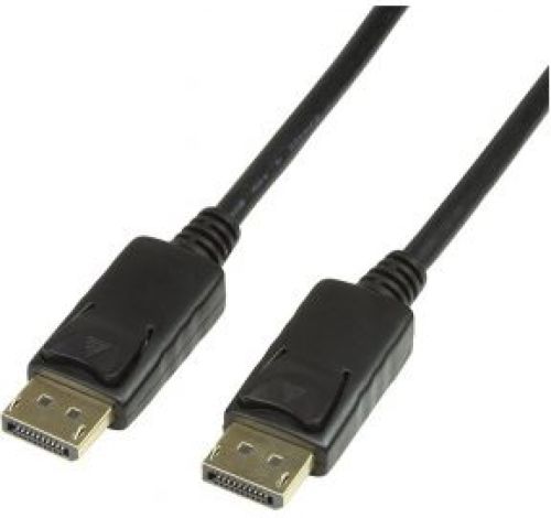 LogiLink CV0077 DisplayPort kabel 10 m Zwart