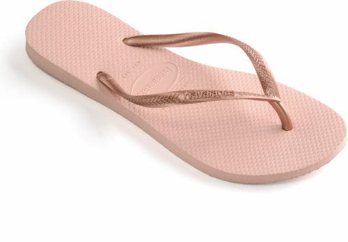 Havaianas Slim teenslippers roségoud