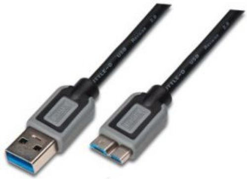 LogiLink CU0027 USB 3.0 kabel USB A - Micro USB zwart