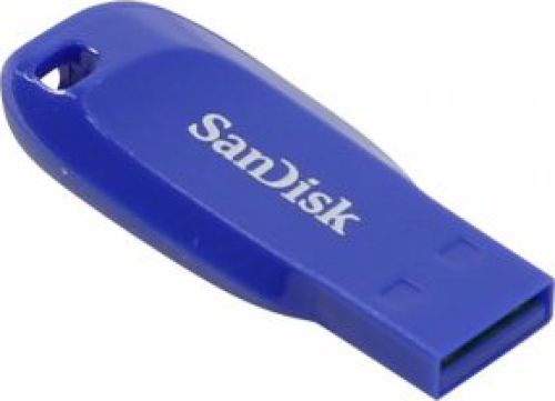 Sandisk Cruzer Blade 64 GB 64GB 2.0 USB-Type-A-aansluiting Blauw USB flash drive