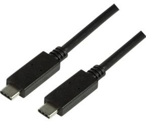 LogiLink CU0129. USB-kabel Zwart