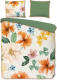 Descanso Dekbedovertrek ANNABELLE 155x220 cm gebroken wit