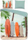 Good Morning Dekbedovertrek SURF 140x200/220 cm meerkleurig