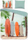 Good Morning Dekbedovertrek SURF 155x220 cm meerkleurig