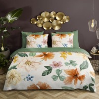 Descanso Dekbedovertrek ANNABELLE 200x200/220 cm gebroken wit